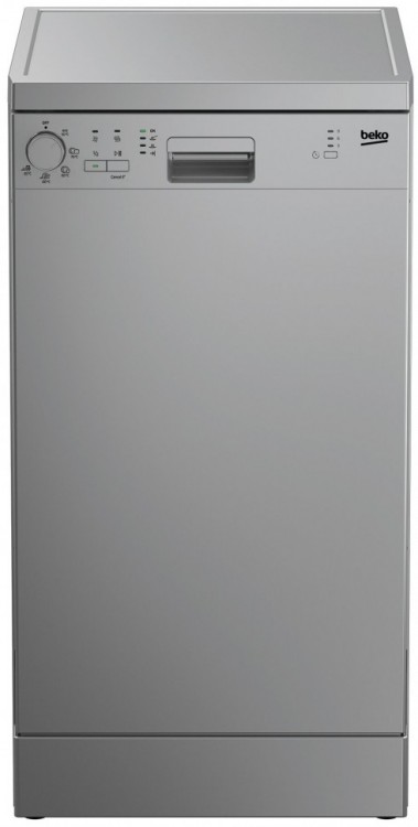 Beko Посудомоечная машина DFS 05W13 S, серебристый