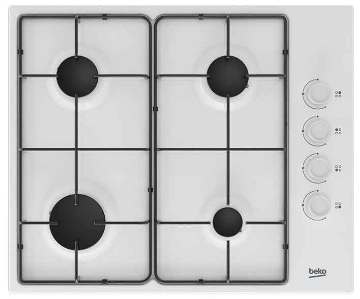 Beko Газовая варочная панель HIGG 64123 SW, белый