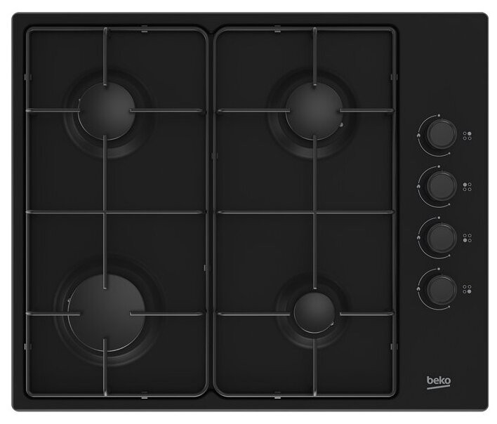Beko Газовая варочная панель HIGG 64123 SB, черный