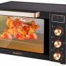 Мини-печь KRAFT KF-MO 3506 KGLB черный/золото с дисплеем