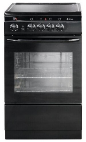 De Luxe Стеклокерамическая плита 506004.04эс 031 черный матовый